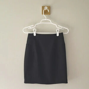 T by Alexander Wang Mini Skirt 6 Black  Office Career Minimalist Neutral Event